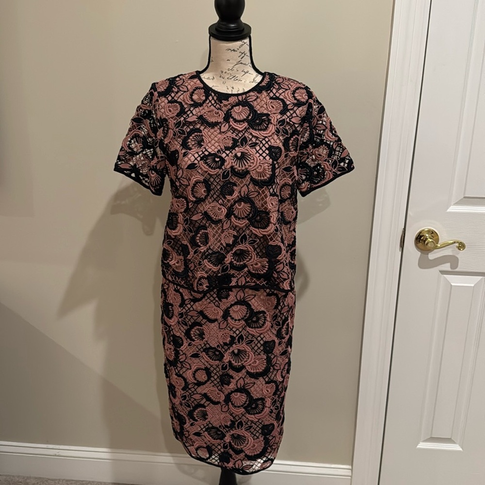 Two-piece lace Dress by Ann Taylor